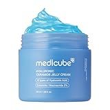 medicube Jelly Cream with Hyaluronic Acid | Daily Moisturizer for All Skin Types | Long-lasting Hydration with Hyaluronic Acid, Ceramides, Multi Peptides | Supports Skin's Natural Barrier | 1.69 fl.oz