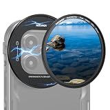NEEWER 67mm Magnetic CPL Filter Set, Circular Polarizing Multicoated HD with Magnetic Filter Backplate Adapter, Compatible with iPhone 16 Pro/16 Pro Max Phone Cage Video Rig (PA073/PA074)