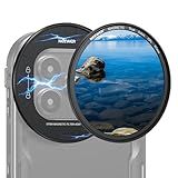 NEEWER 67mm Magnetic CPL Filter Set, Circular Polarizing Multicoated HD with Magnetic Filter Backplate Adapter, Compatible with iPhone 16 Pro/16 Pro Max Phone Cage Video Rig (PA073/PA074)