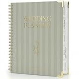 Beautiful Wedding Planner Book and Organizer - Engagement Gift for Couples