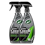 Turtle Wax Hybrid Solutions Ceramic Spray Coating, High Shine Car Wax, Offers Durable Paint Protection, Extreme Water Beading Action, Safe for Glass, Wheels, Trim and More, 16 oz (Pack of 2)