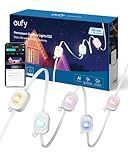 eufy Permanent Outdoor Lights E22, 100ft with 60 Triple-LED Lights, Smart RGBWW for Christmas, Daily and Holiday, Up to IP67 Waterproof, AI Themes for Christmas Decorations, Links with Cameras