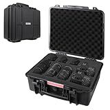 Durabox All Weather Hard Case 19 x 17 x 8” - TSA Approved Hard Shell Travel Case with Customizable Foam for Cameras, Lenses, Laptops, Electronics, Guns, Pistols and Other Gear