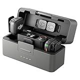 DJI Mic 3 (2 TX + 1 RX + Charging Case), Wireless Microphone for iPhone/Camera/Android, Ultralight, Adaptive Gain Control for Balanced Volume, Dual Band Anti-Interference, 28hrs Use, Vlog