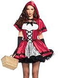 Leg Avenue Costume, Red/White, Large