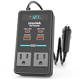 300W Car Power Inverter 12V to 110V Car Outlet Adapter