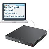BUFFALO MediaStation 6X Portable Type-C USB 3.2 (Gen 1) Blu-ray Drive/External, Plays and Burns Blu-Rays, DVDs, and CDs. Compatible with PC/Mac Laptops and Desktops