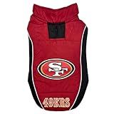 Pets First Pets NFL Licensed Dog & Cat Vest Pet Puffer Down Coat Jacket, Team Color, Medium US