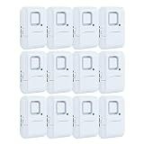 UltraPro Personal Security Window and Door Alarm, 12 Pack, Wireless Chime