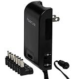 PowerLine 7W Multi-Use AC/DC Wall Plug Power Adapter (3-12VDC at 600mA)