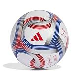 adidas Unisex-Adult Mls Training, White/Team Royal Blue/Red/Silver Metallic, 4