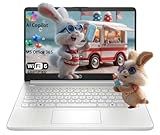 HP Stream 14" Laptop, HD BrightView, Intel Celeron N150 (>N4120), 4GB RAM, 128GB UFS, Microsoft Office 365, Windows 11 S, USB-C, WiFi, 720p Webcam, with 5ave Accessories, Silver