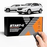 Start-X Remote Starter Kit for Chevy Equinox/Traverse/GMC Terrain (2018, 2019, 2020, 2021, 2022, 2023, 2024) & GMC Acadia (2017-24) | Push-to-Start Vehicles | Plug N Play | Lock 3X to Remote Start