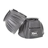 CASHEL Bell Boots Rubber, Black, Size: M (BB-BL-M)