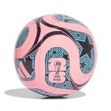 Adidas Unisex-Adult World Cup Soccer Ball, Beam Pink/Noble Red/Blue, 4