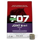 Formula 707 Joint 6in1 Equine Supplement 10 lb Bag – Support for Joint Integrity and Inflammatory Response in Horses – Green-Lipped Mussel, MSM, Glucosamine, Chondroitin & Collagen
