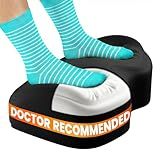 Everlasting Comfort Foot Rest for Under Desk at Work - Memory Foam Office Foot Stool & Under Desk Footrest Leg Elevation Pillow for Gaming & Home Office, Supports Posture