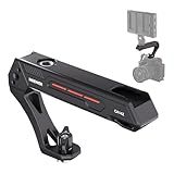 NEEWER BASIC Lightweight Camera Top Handle with 3/8" Locating Pin for ARRI, High Strength Cage Plastic Handle Grip w/ 1/4" 3/8" Screw Holes & Cold Shoe Mounts for Video Light Mic, Max Load 22lb, CA142