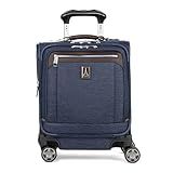 Travelpro Platinum Elite Underseat Spinner Tote Bag with USB Port, True Navy, 16-Inch