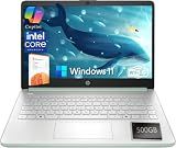 HP Laptop 2026 Student Business, Intel Processor, 128GB Storage, Windows 11