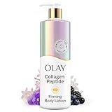 Olay Body Lotion for Women, Firming with Collagen Peptides Serum, Visibly Firmer Skin, 24hr Moisture & Hydration, Fast Absorbing Formula, Vitamin B3 Complex, For All Skin Types, 17 fl oz