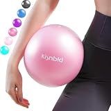 kisnbld 9 Inch Pilates Ball, Small Exercise Ball for Core &Physical Therapy