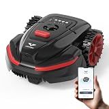 LEBOSBO V3 Robotic Lawn Mower with AI Vision Obstacle Avoidance, Smart APP Control, Low-Noise Operation, Adjustable Cutting Height, No-Go Zones, Ideal Robot Lawn Mower for Lawns Up to 1600 Sq.Ft