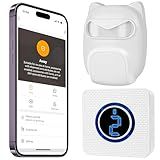 2.4G WiFi Motion Sensor Alarm, TUYA/Smart Life App for Customization Push Notification, Wireless Range Smart Motion Detector, Indoor Motion Sensor, Motion Detector