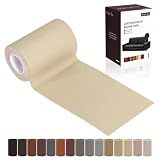Leather Repair Patch Tape, Light Beige 3 x 61 Inches Self Adhesive Leather Repair Kit for Furniture, Car Seat,Vinyl Leather Repair Kit for Office Chairs, Couch, Sofa, Luggage