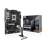 ASUS TUF Gaming X870-PLUS WiFi AMD AM5 X870 ATX Motherboard, 16+2+1, 80A SPS Power Stages, DDR5, PCIe 5.0 Ready, Four M.2 Slots, Wi-Fi 7, 2.5Gb LAN, HDMI, USB4® 40Gbps, SATA 6 Gbps, USB 20Gbps Type-C