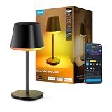 Govee Smart Cordless Table Lamp Classic (No Adapter), RGBIC Desk Lamp