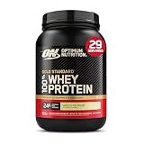 Optimum Nutrition Gold Standard Whey Protein Powder, Vanilla Ice Cream, 2LB