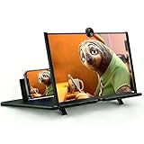 KUVPIUS 18Inch Phone Screen Magnifier, Pull-Out Type Big Screen Magnifier for Cell Phone, Portable Mobile Phone Amplifier for Watching Video and Shows