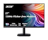 Acer 27in FHD 1920x1080 IPS 120Hz Gaming Monitor | Office KB272 G0bi