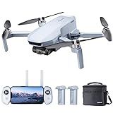 Potensic ATOM SE GPS Drone with 4K EIS Camera, Under 249g, 62 Mins Flight, 4KM FPV Transmission, Brushless Motor, Max Speed 16m/s, Auto Return, Lightweight and Foldable Drone for Adults Beginner