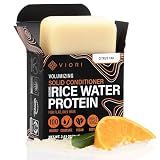 Viori Citrus Yao Conditioner Bar Made with Rice Water - Handcrafted All Natural Organic Conditioner