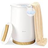 Keenray Towel Warmer, Large Towel Warmers for Bathroom with 4 Heat Timer and Up to 24 Hour Delay Timer, Luxury Towel Warmer Bucket, Towel Heater for Oversize Bathrobes Blankets, Upgraded CL1Plus