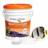 Instant Ocean Reef Crystals Reef Salt for Reef Aquariums, 160 Gallons