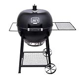 Oklahoma Joe's Blackjack 21.5 in. Heavy-Duty Kettle Charcoal Grill with 382 sq. in. Cooking Area, Black