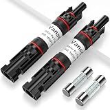 Vansdon 10A Solar Fuse Holder Inline 2PCS for Solar Panel and Controller