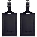 Travelambo 2 Pack Luggage Tags for Suitcases Airplane Travel Essentials