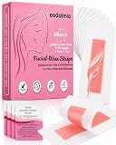 eodaimia 48pcs Wax Strips for Face, 48 Face Waxing Kit for Women(Pack of 1)