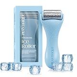 PLANTIFIQUE Ice Roller for Face - Stainless Steel Cooling Eye Roller - Reduce Puffiness, Improve Lymphatic Drainage & Soothe Skin