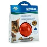 PetSafe Slimcat Feeder Ball Cat Toy, Orange