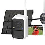 NETVUE by Birdfy Upgraded Smart Bird Feeder Camera, Solar Powered, Auto Bird Video Capture, Instant Notifications, AI Identify 6000+ Species