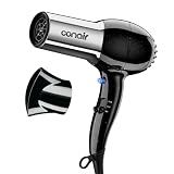 Conair Ionic Hair Dryer with Concentrator Attachment, 1875W, Full Size