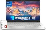 HP 2024 15.6" Touchscreen Laptop - with Microsoft Office Lifetime License, Intel i3-1215U, 32GB RAM, 1TB SSD, Long Battery Life, Micro-Edge, Bluetooth, Wi-Fi, Thin & Light, Windows 11 Pro