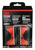 3M Pro-Grade Earmuff, Noise Reduction Rating (NRR) 30 dB, Lightweight & Adjustable Ear Muffs, Reduce Pressure Points For All-Day Comfort, Steel Wire Headband With Rubber Overmold Design (90565-4DC-PS)