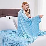 Topcee Cooling Blanket, Summer Cooling Blankets for Hot Sleepers, Arc-Chill Q-Max>0.5 Cool Fiber, Oeko-TEX 100% Certified, Soft, Breathable, Double-Side Bed Throw,Keep Cool for Adults Kids 50"x70"