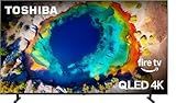 TOSHIBA 75" Class M550 Series QLED 4K UHD Smart Fire TV with Voice Remote with Alexa (75M550NU)